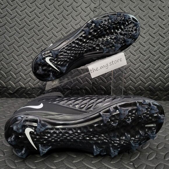 Nike Force Savage Pro 2 Black Anthracite Men's Sz 13 Football Cleats AH4000-002 - Picture 6 of 7
